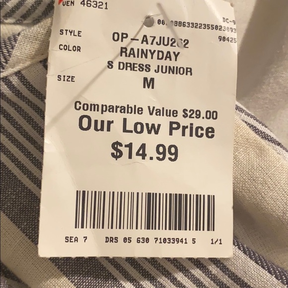 Striped Cropped jumpsuit - Picture 4 of 5